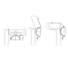KILARGO IS9570 GAP FILLING ALUMINIUM AND FABRIC RETROFIT FINGER GUARD 1925MM - primehardware