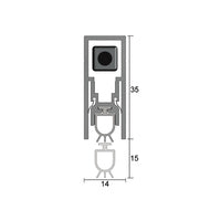 KILARGO ISRG8010SI FINNED SILICONE GASKET TO SUIT IS8010 & IS8011