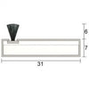KILARGO KP3107SS RIGID INTUMESCENT FIRE & SMOKE SEAL - primehardware