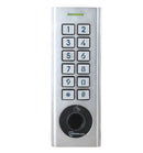 Digital keypad with number keys and a central button on a white background