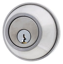 Carbine LB Residential Series Standard Double Cylinder Deadbolt, 60 - 70mm backset, C4 Keyed to Differ , Boxed, Satin Stainless Steel - primehardware