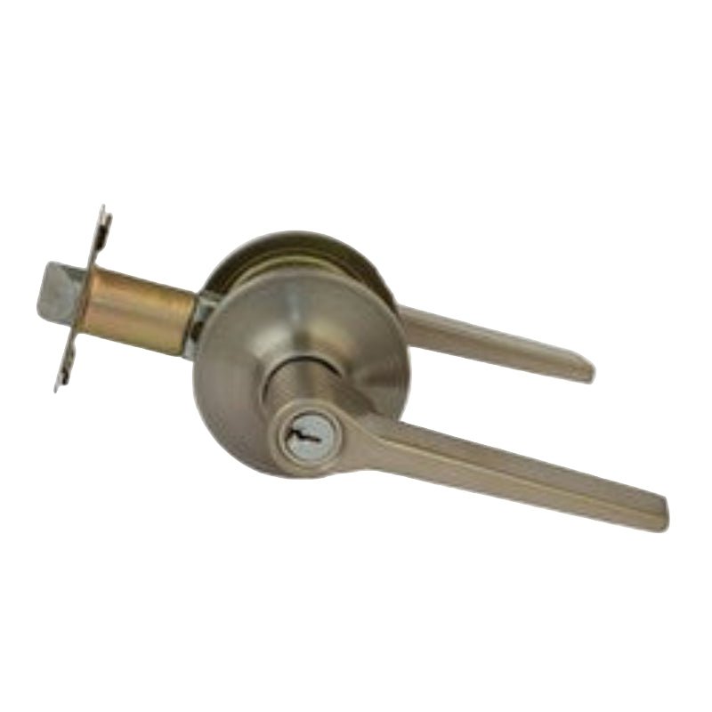Brava Urban Le Series Tiebolt Entrance Lever Set Lw4 Profile Kd Adjustable 60/70mm Backset Satin Stainless Steel - Le600b