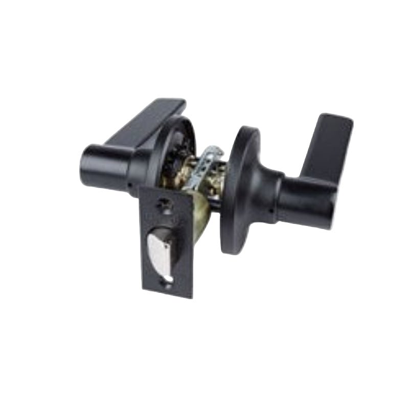 Brava Urban Le Series Tiebolt Passage Lever Set Adjustable 60/70mm Backset Matt Black - Lex903b - primehardware