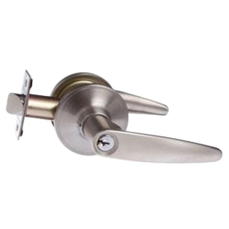 Brava Urban Lh Series Tiebolt Entrance Lever Set Lw4 Profile Kd Adjustable 60/70mm Backset Satin Stainless Steel - Lh600b - primehardware