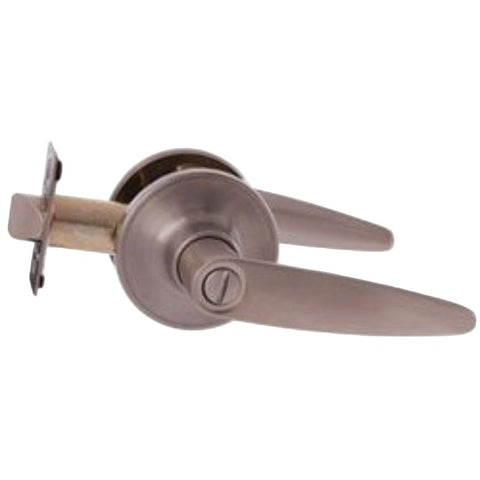 Brava Urban Lh Series Tiebolt Privacy Lever Set Adjustable 60/70mm Backset Satin Stainless Steel Plate - Lh601b - primehardware