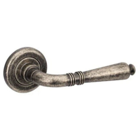 Zanda Winchester Balmain Lever Door Handle – 54mm – Vintage Pewter - primehardware