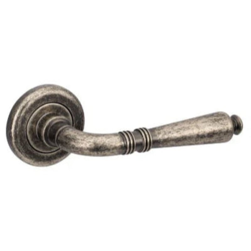 Zanda Winchester Balmain Lever Door Handle – 54mm – Vintage Pewter - primehardware