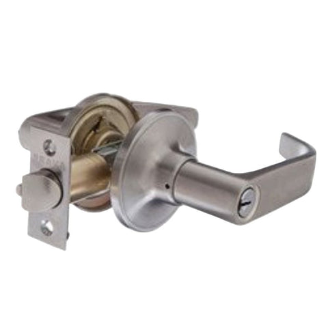 Brava Urban Ln Series Tiebolt Entrance Lever Set Lw4 Keyed To Differ Adjustable 60/70mm Backset Satin Stainless Steel - Ln600b - primehardware