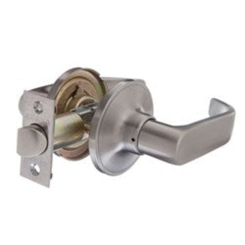 Brava Urban Ln Series Tiebolt Passage Lever Set Adjustable 60/70mm Backset Satin Stainless Steel Plate - Ln603b - primehardware