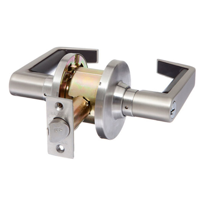 BRAVA METRO ENTRANCE LEVER SET FIRE RATED 60MM BACKSET KEYED TO DIFFER EL6000SC60