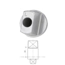 Lockwood Rh Offset 3Deg Extended Spindle +30Mm No Finish ST80 - 60 - 30RH - primehardware