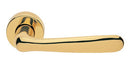 Manital-Linda Lever on Round Rose Door Handle