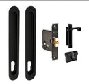 Zanda Oval Euro Sliding Door Lock Kit 250x40mm