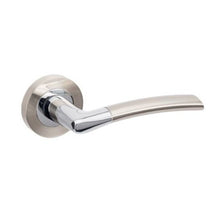 Zanda Luxe Lever Handle, Brushed Nickel/Chrome Plate, Multi-Function
