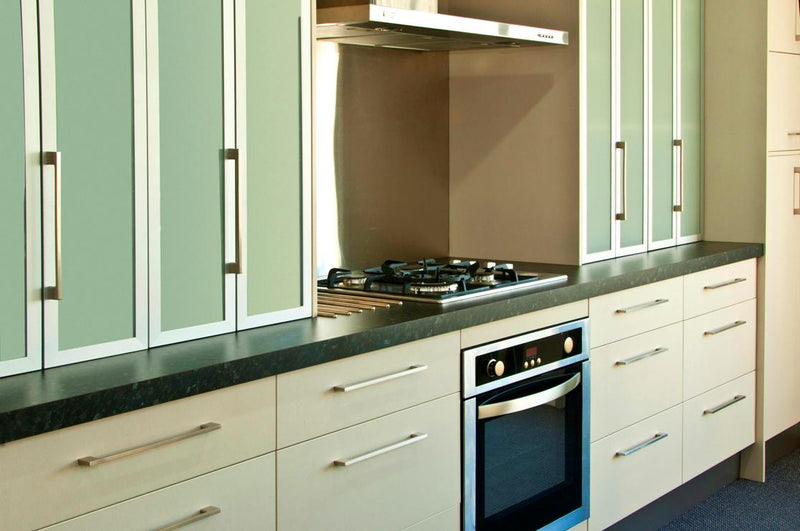 ZANDA MARCO CABINET HANDLE - Brushed Nickel/Matt Black