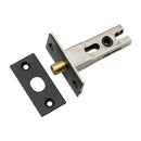 IVER Privacy Bolt Round | 45mm Backset - Matt Black