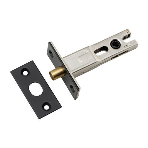 IVER Privacy Bolt Round | 60mm Backset - Matt Black