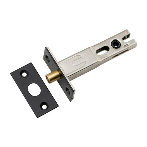 IVER Privacy Bolt Round | 70mm Backset - Matt Black