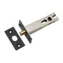 IVER Privacy Bolt Round | 70mm Backset - Matt Black