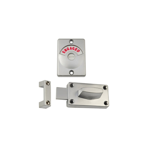 Metlam 100 Series Lock & Indicator Set Satin Chrome Plate