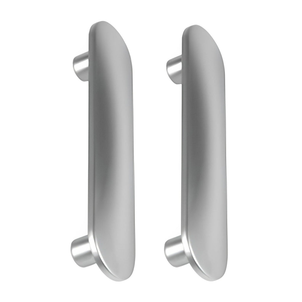 Metlam Concealed Fix Face Plates Satin Chrome
