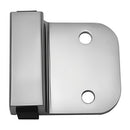 Metlam Round Edge Door Bumper Visible Screw Fix Satin Chrome