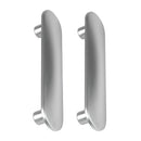 Metlam Concealed Fix Face Plates Satin Chrome