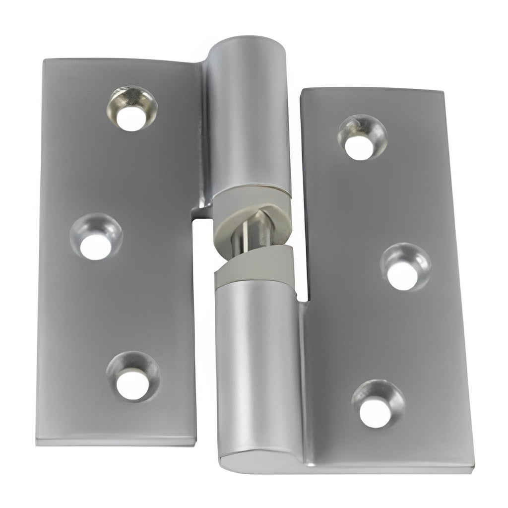 Metlam Gravity Hinge Hold Close Right Hand Visible Screw Fix Satin Chrome