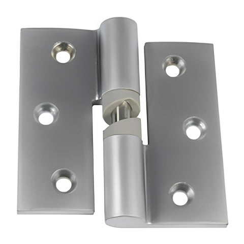 Metlam Gravity Hinge Hold Close Right Hand Visible Screw Fix Satin Chrome