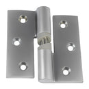 Metlam Gravity Hinge Hold Close Right Hand Visible Screw Fix Satin Chrome