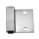 Metlam 107 Door Bumper Bolt Through Fixings Satin Chrome Plate