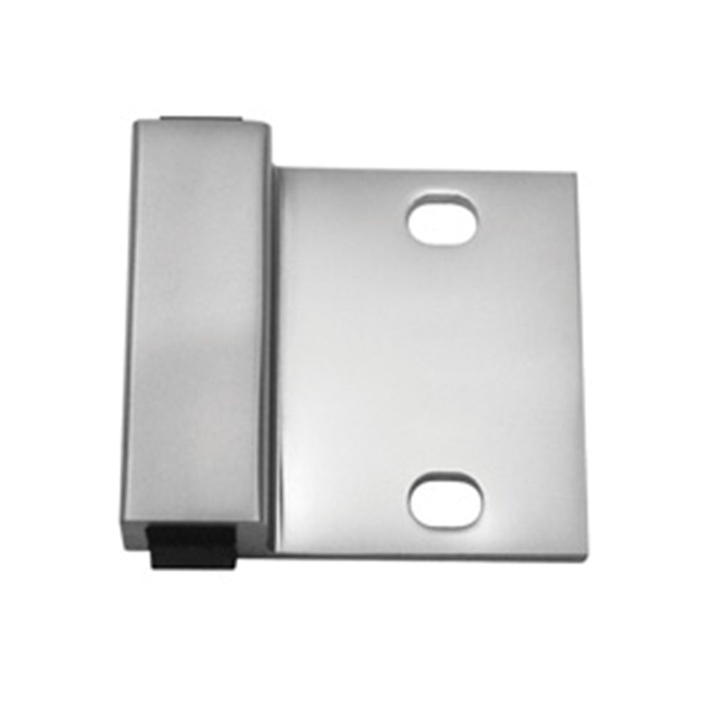 Metlam 107E Door Bumper Bolt Through Fixings Satin Chrome Plate