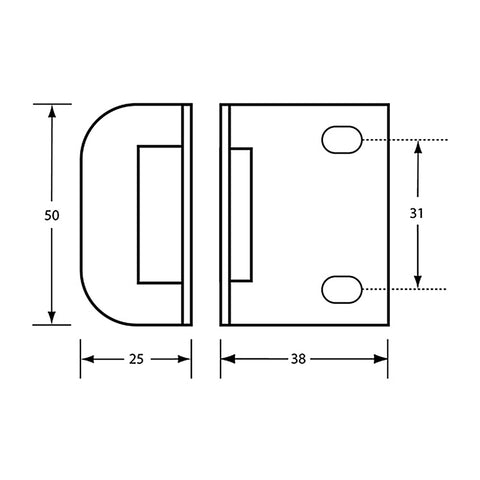 Metlam Staple Satin Chrome 35mm - image 2