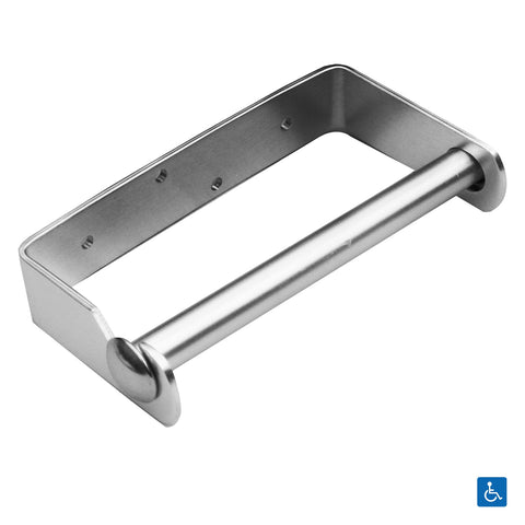 Metlam Single Toilet Roll Holder Brushed Aluminium - image 4