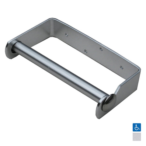 Metlam Single Toilet Roll Holder Satin Stainless Steel - image 2
