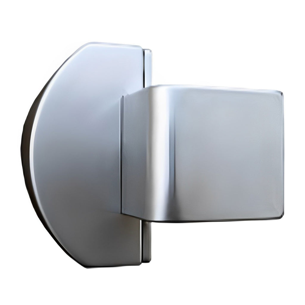 Metlam Overlapping Lift Off Staple Satin Chrome Plate