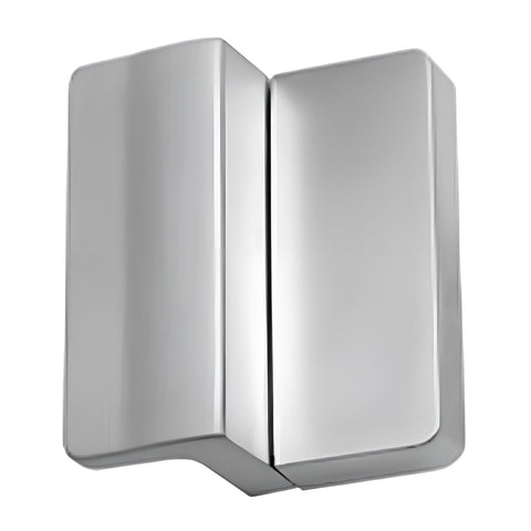 Metlam Lift Off Staple Satin Chrome Visible Screw Fix - image 3