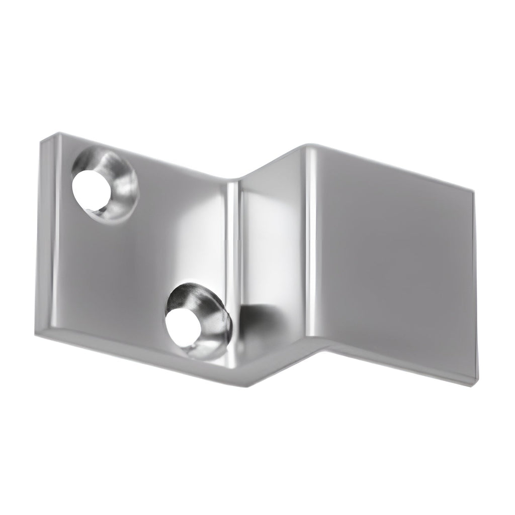 Metlam Lift Off Staple Satin Chrome Visible Screw Fix