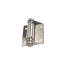 Metlam 209 Spring Hinges Satin Stainless Steel Hold Closed Bolt Through Fix - image 2