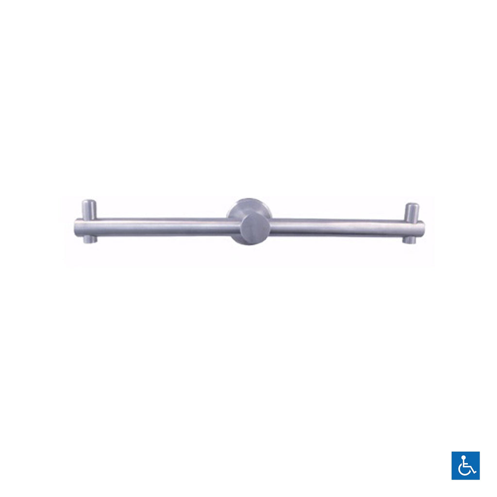 Metlam Double Toilet Roll Holder Satin Stainless Steel