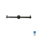 Metlam Double Toilet Roll Holder Matt Black - image 2