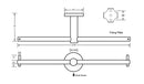 Metlam Double Toilet Roll Holder Matt Black - image 3
