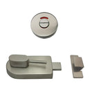Metlam Ambulant Lock and Indicator with Bumper Stainless Steel