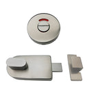 Metlam Lock and Indicator Set with Bumper Satin Stainless Steel