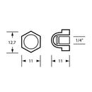 Metlam Dome Nuts Pack of 20 D_NUT_NP - image 2