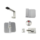 Metlam Ambulant Essential Toilet Partition Hardware Kit Concealed Fix Hold Closed Left Hand - image 4