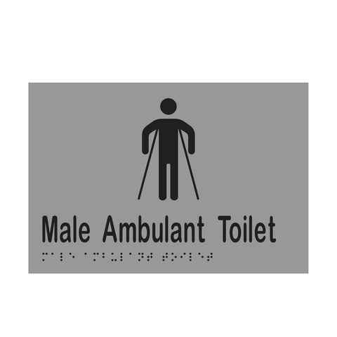 Metlam Toilet Braille Signage 220x150mm Female - image 3
