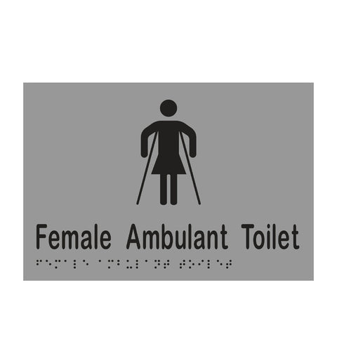 Metlam Toilet Braille Signage 220x150mm Male - image 3