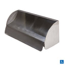 Metlam Double Lockable Toilet Roll Holder with Hood Polished Stainless Steel
