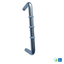 Metlam D Handle with Rubber Stopper Satin Stainless Steel - image 4